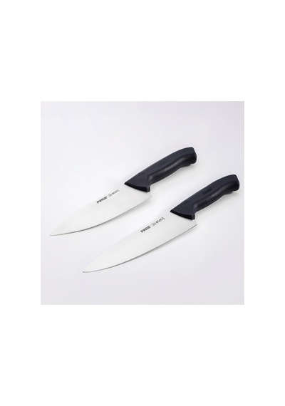 Tr Siyah Saplı Ecco Şef Çiftler Bıçak Seti 16 Cm Ve 19 Cm 35141 Genel