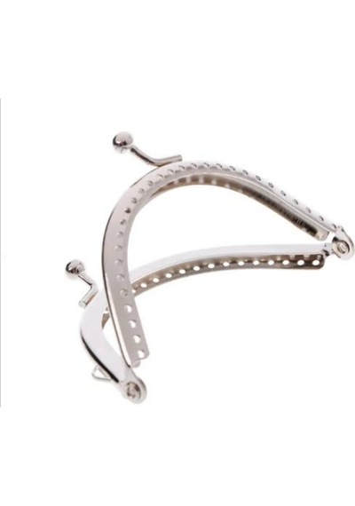 Abarta Metal Çanta Klipsi -gümüş Rengi-10.5 Cm 10 Cm