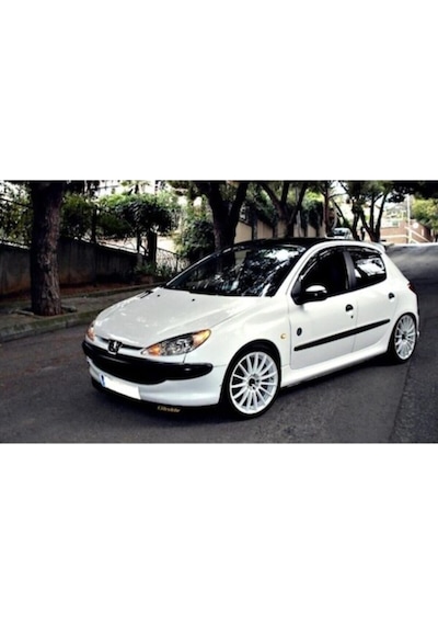 Peugeot 206 - 206+ Cam Rüzgarlığı 4'lü Mügen Set Ithal Spor Rüzgarlık Mugen