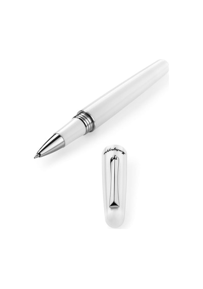 Montegrappa Elmo 01 The Peoples Beyaz Roller Kalem Iseorraw Beyaz