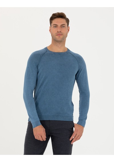Pierre Cardin Erkek Koyu Mavi Triko Kazak 50278902-vr032 Koyu Mavi