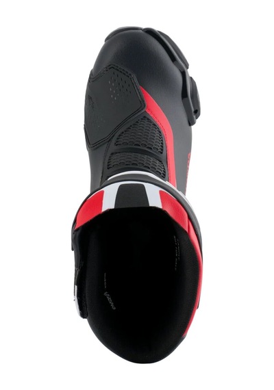 Alpinestars Honda Smx-6 V3 Korumalı Motosiklet Botu Siyah Kırmızı Beyaz