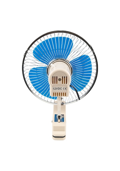 Araç Içi Vantilatör Oto Pervane 8" 12 Volt Uyumlu Mandallı Çakmaklık Girişli