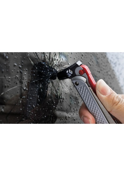 Swiss Tech 20-in-1 Multitool Pense Testere Elmas Eğe Aus-8 Bıçak Kamp El Aleti Gümüş