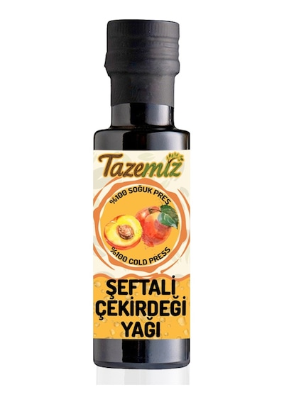 Şeftali Çekirdeği Yağı 100ml - Soğuk Sıkım