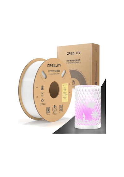 Creality Hyper Petg Beyaz Filament 1.75mm 1kg - Urhanshop Yetkili Satış