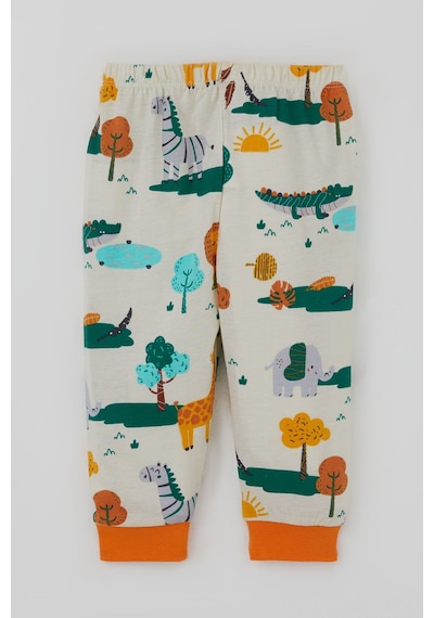 Breeze Erkek Bebek Pijama Takımı Safari Temalı Sevimli Hayvancıklar Desenli Önden Çıtçıtlı 4 Ay-1 Yaş, Sarı Breeze Erkek Bebek Pijama Takımı Safari Temalı Sevimli Hayvancıklar Desenli Önden Çıtçıtlı 4 Ay-1 Yaş, Sarı