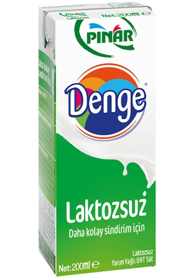 Pınar Denge Laktozsuz Süt 200 Ml X 24 Adet