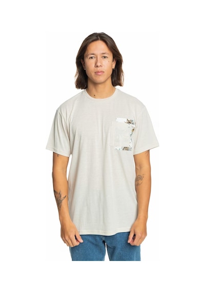 Quiksilver Behind Wave Erkek Tişört Eqykt04336-11492-krem