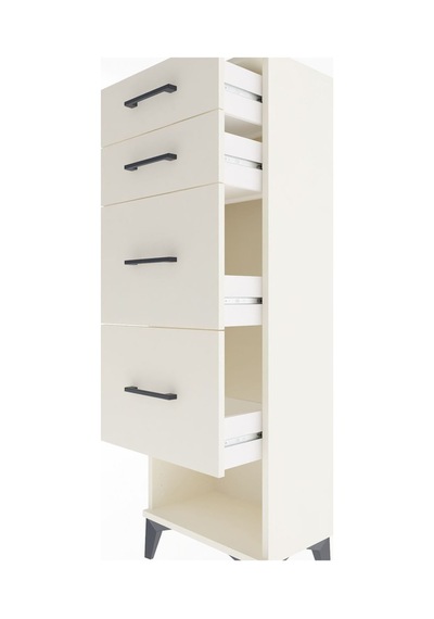 Arges Dolap 4 Çekmeceli 44x30x134 Aytaşı-aytaşı Aytaşı