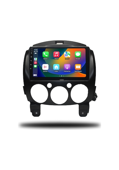 Redhat Mazda 2 Android Carplay Multimedya 2009-2013 6gb Ram + 128gb Hafıza + 8 Çekirdek