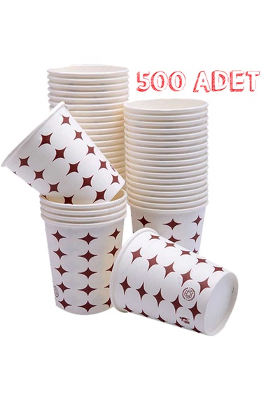 500 Adet Karton Bardak 7 Oz Kullan At Karton Bardak Kağıt Bardak