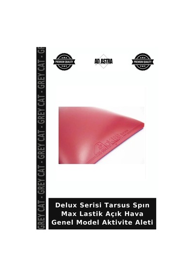 Delux Serisi Tarsus Spın Max Lastik Açık Hava Genel Model Aktivite Aleti