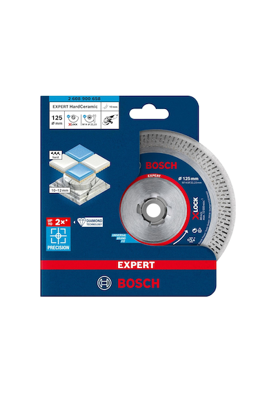 Bosch Expert Hardceramic X-lock Elmas Kesme Diski 125 X 22,23 X 1,4 X 10 Mm  - 2608900658
