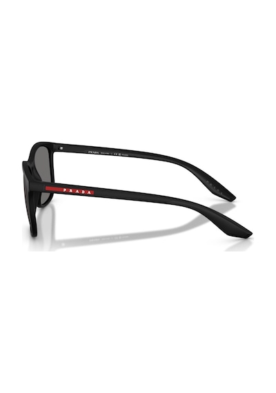 Prada Ps A08s Dg002g 56 Linea Rossa Erkek Polarize Kare Siyah Kemik Güneş Gözlüğü Siyah