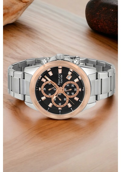 Ferrucci Function Erkek Kol Saati Gümüş-rose Renk Fc.14192tm.01+bileklik Zmfer133