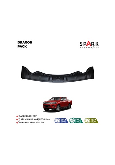 Toyota Hilux 2015-2020 Yıl Aralığı Uyumlu Dragon Pack 3 Parça