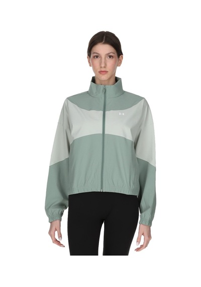 Under Armour Rival Woven Kadın Sweatshirt Yeşil