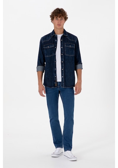 U.S. Polo Assn. Erkek Mavi Slim Fit Jean Pantolon 50316540-DN0022 U.S. Polo Assn. Erkek Mavi Slim Fit Jean Pantolon 50316540-DN0022