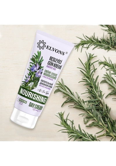 Elvons Biberiye Yağı Özlü Besleyici Gündüz Kremi 75 ML