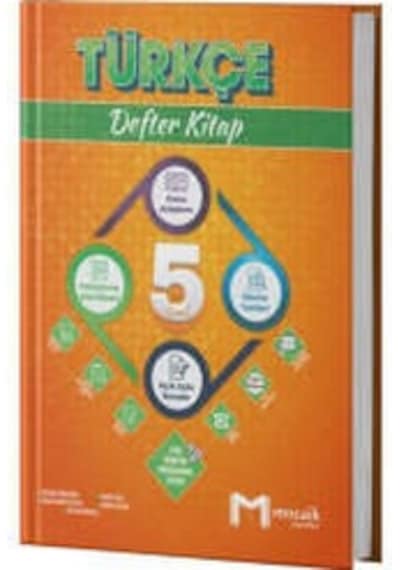 Mozaik Yayınları 2025 5. Sınıf Türkçe Defter Kitap