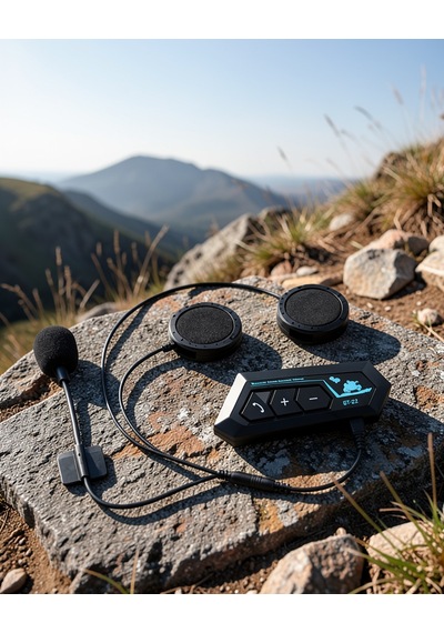 Kablosuz Kask Kulaklığı Bt22, Su Geçirmez, Bluetooth 5.0, Xuczzzbt22kulaklık-2-1