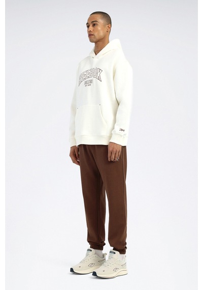 Reebok Sweatshirt Erkek Ekru Navarre Hoodıe 000000000102697505 Bej