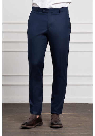 Morven Erkek Lacivert Basic Slim Fit Classic Pantolon 25mc003016200 Lacivert