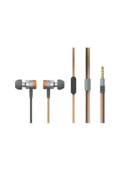 Metalik Stereo Mikrofonlu Kulaklık 1.2m Kahverengi Gm-999k 50 x 22