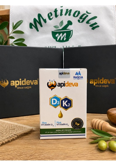 Apideva D3 K2 Vitamini 20 Ml