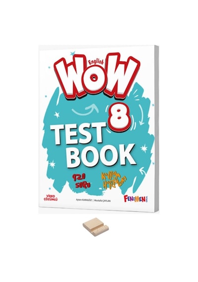 Lgs 8. Sınıf Wow Test Book Ve Telefon Standı