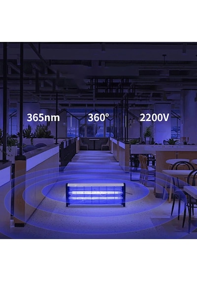 River World Sinekleri Öldüren Elektrikli Uv Lamba