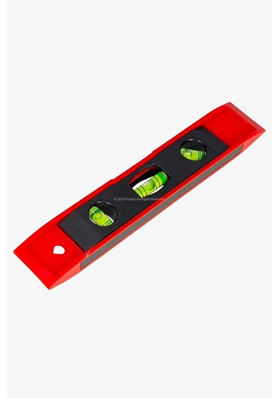 Proalet Mini Su Terazisi, 23 Cm, Mıknatıslı, Kompakt Su Terazisi,
