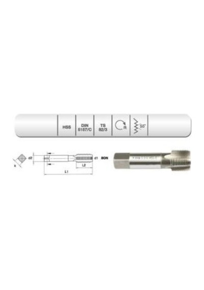 Evar Hss Dın 5157 Son Mak.kılv.g 1/8"x28