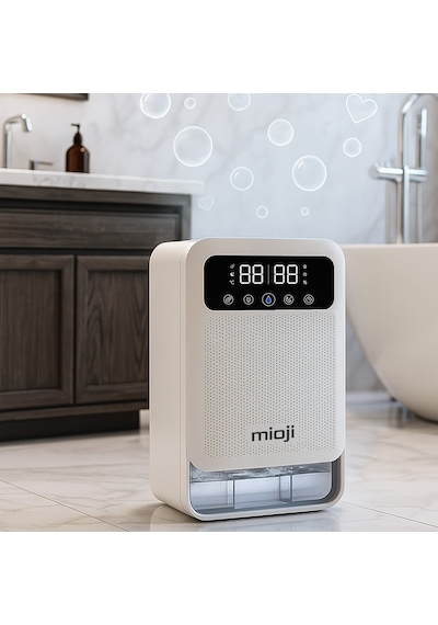 Mioji Mio 30nec Pro 3.8 Litre Çift Göstergeli Nem Alma Ve İyon Hava Temizleme Cihazı - Beyaz Beyaz
