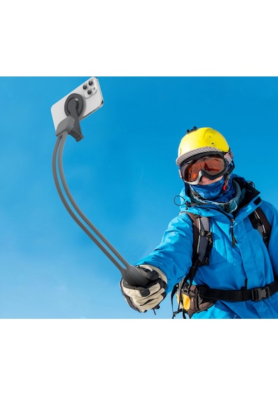 Tüm Telefonlara Uyumlu Boyun Askılı Telefon Tutucu Mıknatıslı Video Çekim Telefon Tutacağı