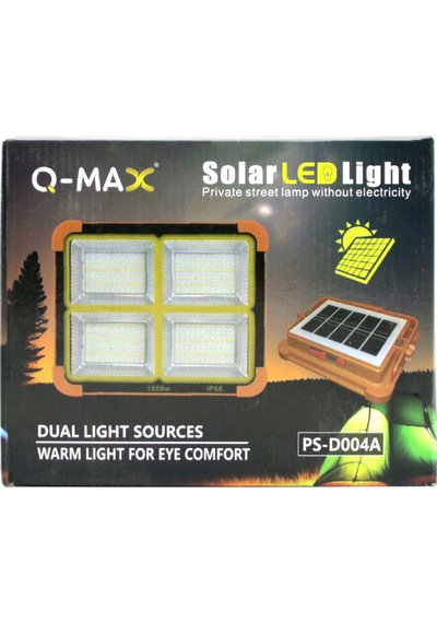 Solar Led Light Çakarlı Solar Projektör - Powerbank Kamp - Dış Mekan Güneş Enerjili 12000mah- 84x4 336led 5570 Diğer
