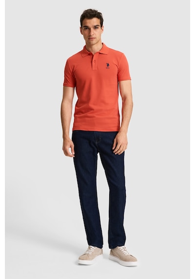 U.s. Polo Assn. Erkek Kiremit Tişört Basic 50326920-vr031