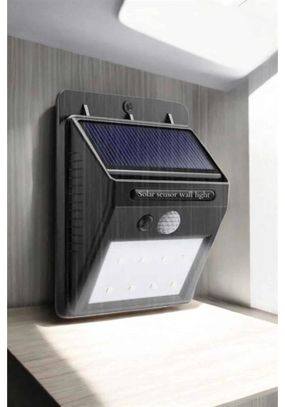 Mey İthalat Solar Lamba Giriş, Bahçe Yol Avlu Hareket Sensörlü Led Parlak Gece Su Geçirmez Çok Renkli