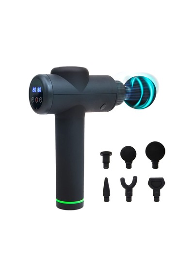 Prıxton Masaj Tabancası Xtreme Mgf200 Güç 45w, 3300 Rpm, 30 Hız, 6 Kafa, Kablosuz Ve Hafif Tasarım, Evrak Çantası Dahil