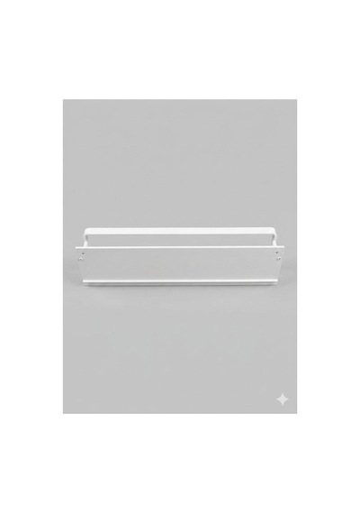 Banyo Rafı - Duvara Montaj - Beyaz - Alüminyum - 100 Cm Uzunluk Diğer