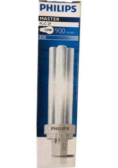 Philips Master 13/830 2P Plc Ampul 3000K Sarı