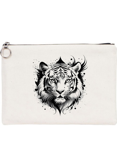 Tattoo Tablet/portföy Çanta - Astarlı 30x21 Cm Beyaz - No.10 Beyaz
