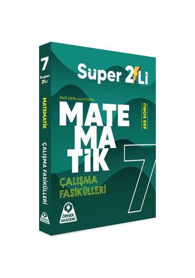 7. Sınıf Süper İkili Matematik Seti Örnek Akademi