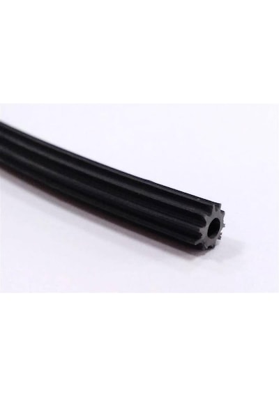 Mavitrend Sineklik Fitili 6 Metre Pmapen Kapı Pencere Sineklik Fitili 5 Mm Siyah