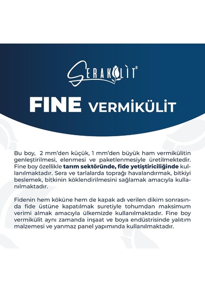 Lexroo Vermikülit - Fine 1 Litre Diğer