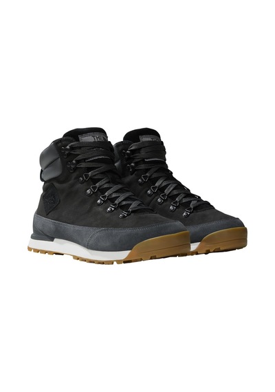 The North Face Erkek Back-to-berkeley Iv Leather Wp Bot Siyah Gri 001