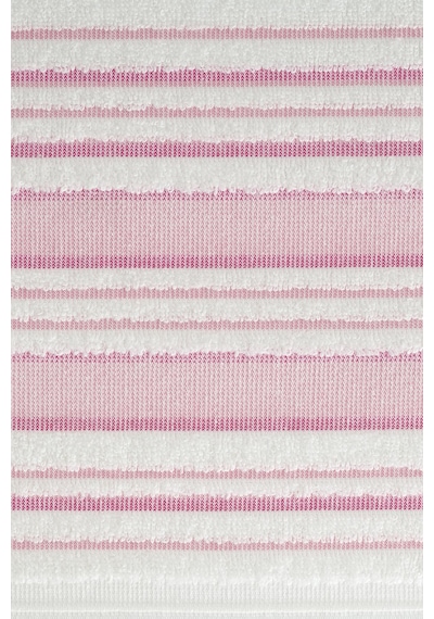 Louis Marie Saçak Detaylı Pamuklu Banyo Havlu Seti 2'li Koyu Pudra 50 x 90 + 70 x 140 CM Koyu Pudra