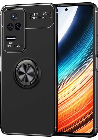 Xiaomi Poco F4 Kilif Zore Ravel Yüzüklü Silikon Kilif 563109533