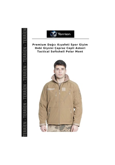 Terrien Premium Dağcı Kıyafeti Spor Giyim Hobi Giysisi Çapraz Cepli Askeri Tactical Softshell Polar Mont Çok Renkli Terrien Premium Dağcı Kıyafeti Spor Giyim Hobi Giysisi Çapraz Cepli Askeri Tactical Softshell Polar Mont Çok Renkli